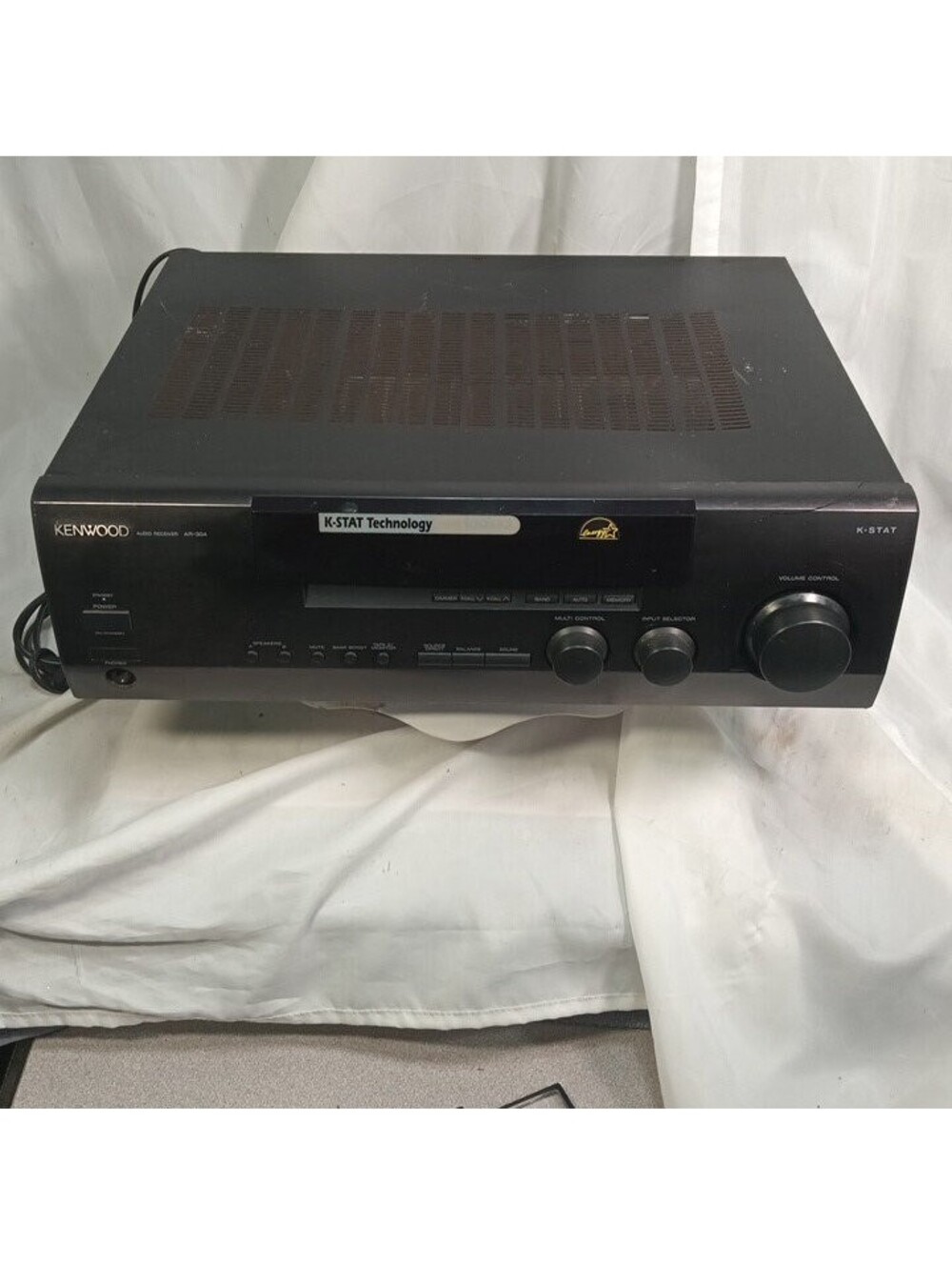 Kenwood AR-304 AM/FM Stereo Receiver 2-Channel Black As-Is Untested